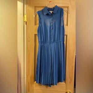 American Eagle knee length pleated dress